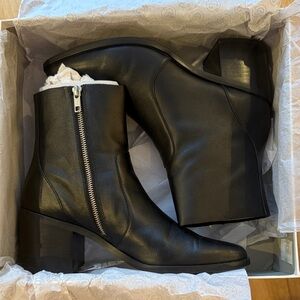 Treasure & Bond Black Ankle Booties